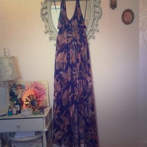 NWT gorgeous Luxxel romper with over skirt